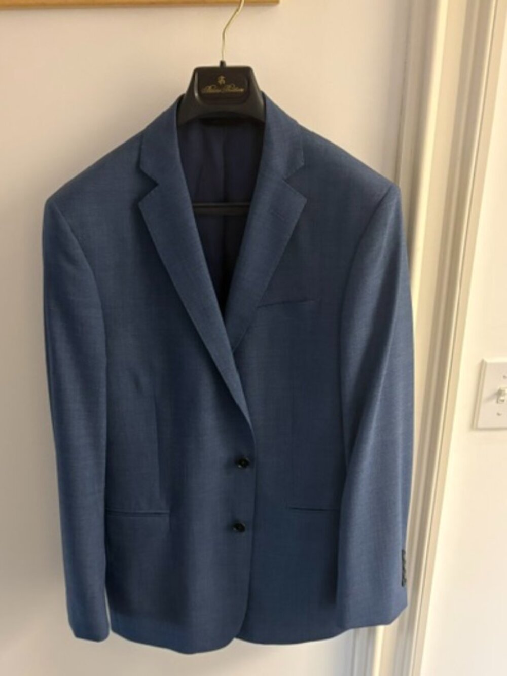 Brooks Brothers Rengent Fit Slate Blue Blazer 40R - worn less than 5 times